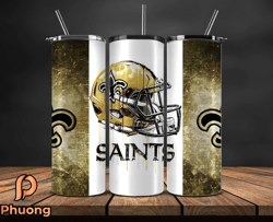 new orleans saints tumbler wrap, nfl logo tumbler png, nfl design png-32