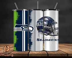 seattle seahawks tumbler wrap, nfl logo tumbler png, nfl design png-49