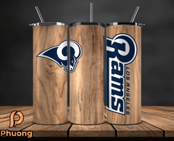 los angeles rams tumbler wrap, nfl logo tumbler png, nfl design png-60