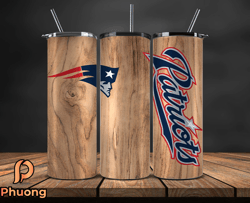 new england patriots tumbler wrap, nfl logo tumbler png, nfl design png-64