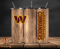 washington commanders tumbler wrap, nfl logo tumbler png, nfl design png-75