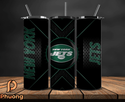 new york jets tumbler wrap, nfl logo tumbler png, nfl design png-85