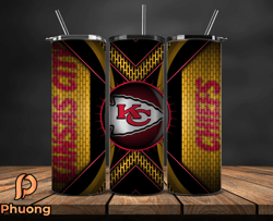 kansas city chiefs tumbler wrap, nfl logo tumbler png, nfl design png-91