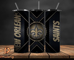 new orleans saints tumbler wrap, nfl logo tumbler png, nfl design png-97