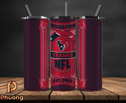 houston texans tumbler wrap, nfl logo tumbler png, nfl design png-106