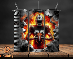 las vegas raiders cracked holetumbler wraps, , nfl logo,, nfl sports, nfl design png, design by phuong store  24