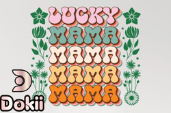 lucky mama mothers day svg sublimation design229