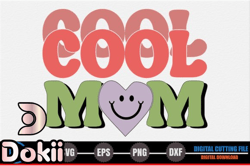 cool mom – mothers day svg design 256