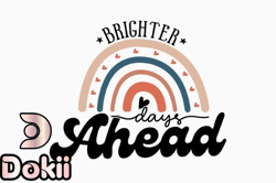 brighter days ahead retro mothers day design 323