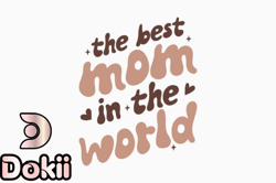 the best mom in retro mothers day svg design 347