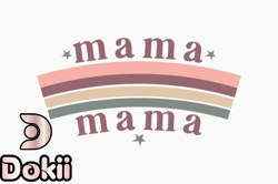 retro mothers day svg mama, mother day png, mother day png rainbow design 386