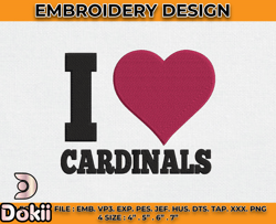 arizona cardinals embroidery designs, nfl logo embroidery, machine embroidery digital - 01 by dokii.