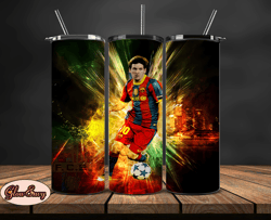 lionel  messi tumbler wrap ,messi skinny tumbler wrap png, design by  glowenvy 04