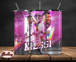 lionel  messi tumbler wrap ,messi skinny tumbler wrap png, design by  glowenvy 21