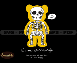 teddy skeleton stretwear, teddy bear tshirt design, streetwear teddy bear png, urban, dtg, dtf 109