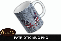 patriotic mug design png design 16