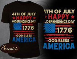 4th of july happy independence day 1776 design 43