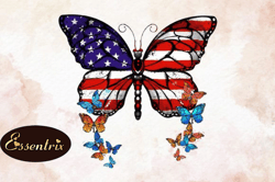 butterfly usa design 60