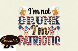 im not drunk im patriotic design 73