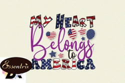 my heart belongsto america design 84