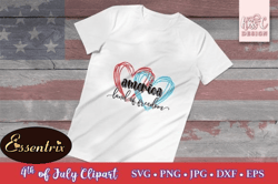 4th of july sublimation land of freedom design 14