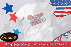 happy 4th of july usa basketball type design 16