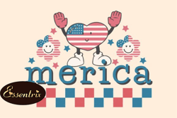 merica sublimation png design 25