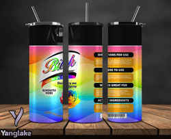 Bitch Spray, Bitch Be Gone 20oz Tumbler Wrap PNG File For Sublimation, Rainbow Bitch Spray, Tumbler PNG 02