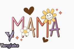 retro mothers day quote svg mama, mother day png, mother day png love design 418