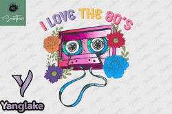 80s cassette tape eighties vintage png design 27