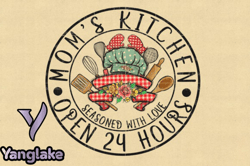 funny moms kitchen sublimation png design 110