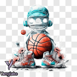 cartoon character promoting sports and athletics png design 51