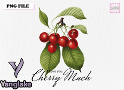 vintage cherries quote png sublimation design 176