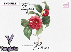 vintage flower rose png sublimation design 179