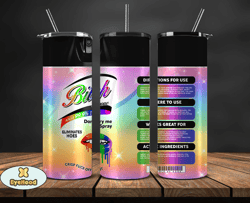 bitch spray, bitch be gone 20oz tumbler wrap png file for sublimation, rainbow bitch spray, tumbler png 01