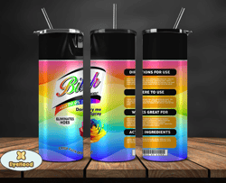 bitch spray, bitch be gone 20oz tumbler wrap png file for sublimation, rainbow bitch spray, tumbler png 02