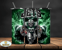 new york jets fire tumbler wraps, ,nfl png,nfl teams, nfl sports, nfl design png by eyehood 25