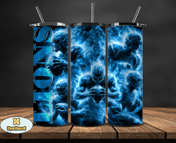 detroit lions glow tumbler wraps, , nfl logo,, nfl sports, nfl design png by nfl tumbler png by eyehood  19