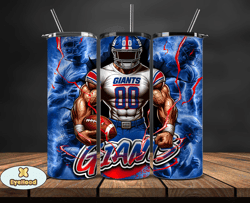 new york giantstumbler wrap, nfl logo tumbler png, nfl sports, nfl design png by eyehood-24