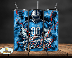 tennessee titanstumbler wrap, nfl logo tumbler png, nfl sports, nfl design png by eyehood-31