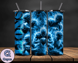 detroit lions glow tumbler wraps, , nfl logo,, nfl sports, nfl design png, design by quynn store  19