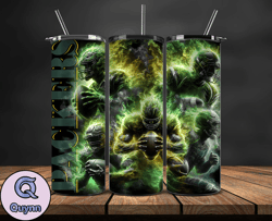 green bay packers glow tumbler wraps, , nfl logo,, nfl sports, nfl design png, design by quynn store  20