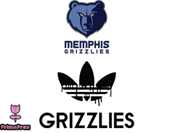 memphis grizzlies png, adidas nba png, basketball team png,  nba teams png ,  nba logo design 16