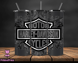 Harley Tumbler Wrap,Harley Davidson PNG, Harley Davidson Logo, Design by PrimePrex 35