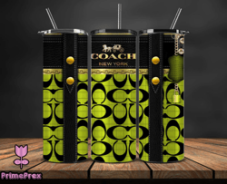 coach  tumbler wrap, coach tumbler png, coach logo, luxury tumbler wraps, logo fashion  design by primeprex 98