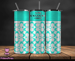 coach  tumbler wrap, coach tumbler png, coach logo, luxury tumbler wraps, logo fashion  design by primeprex 130