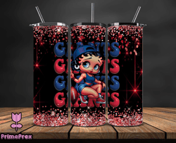 New York Giants Tumbler Wraps, NFL Teams, Betty Boop Tumbler, Betty Boop Wrap, Logo NFL Png, Tumbler Design by PrimePrex