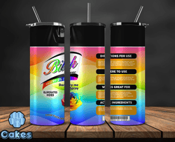 bitch spray, bitch be gone 20oz tumbler wrap png file for sublimation, rainbow bitch spray, tumbler png 02