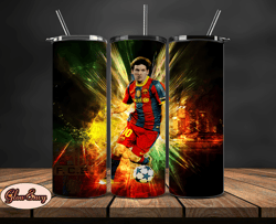 lionel  messi tumbler wrap ,messi skinny tumbler wrap png, design by  cakes 04