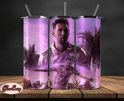 lionel  messi tumbler wrap ,messi skinny tumbler wrap png, design by  cakes 03